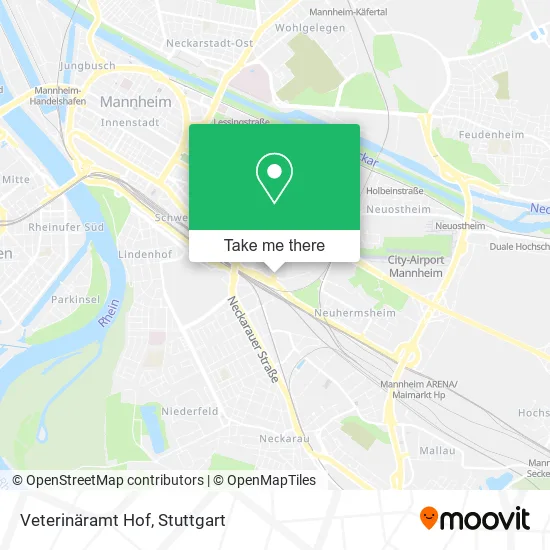 Карта Veterinäramt Hof