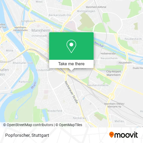 Карта Popforscher