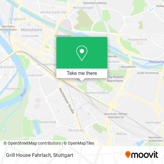 Grill House Fahrlach map