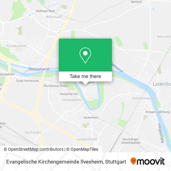 Evangelische Kirchengemeinde Ilvesheim map