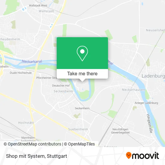 Карта Shop mit System
