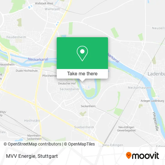 Карта MVV Energie