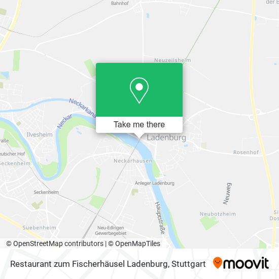 Restaurant zum Fischerhäusel Ladenburg map
