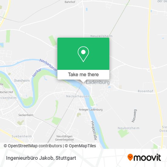 Карта Ingenieurbüro Jakob