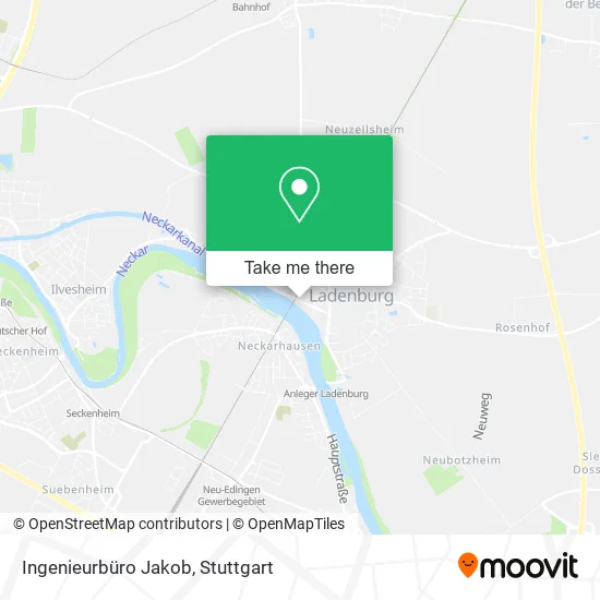 Карта Ingenieurbüro Jakob