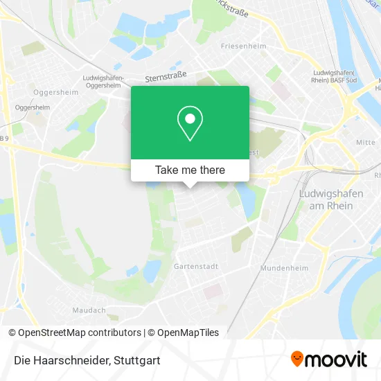 Карта Die Haarschneider