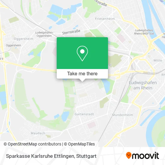 Карта Sparkasse Karlsruhe Ettlingen