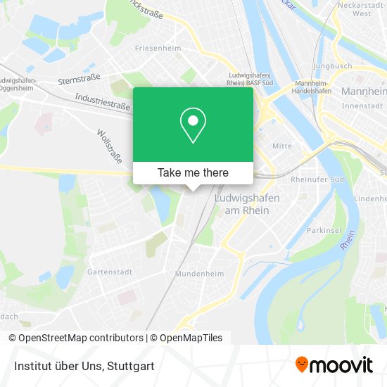 Institut über Uns map