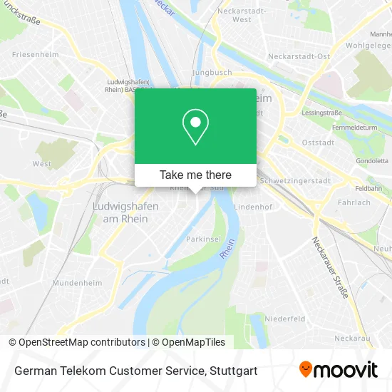 Карта German Telekom Customer Service