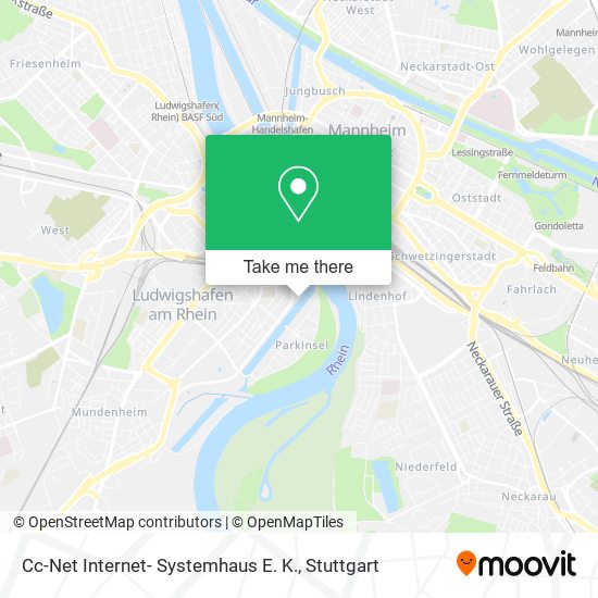 Cc-Net Internet- Systemhaus E. K. map