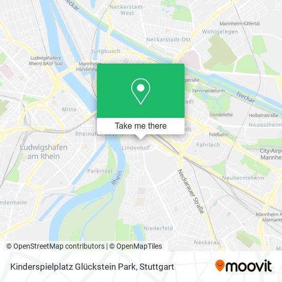 Kinderspielplatz Glückstein Park map