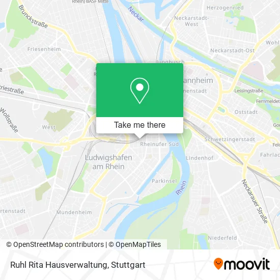 Карта Ruhl Rita Hausverwaltung
