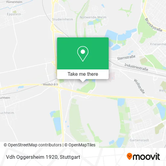 Карта Vdh Oggersheim 1920