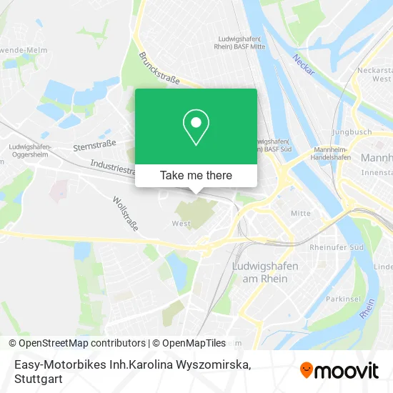 Карта Easy-Motorbikes Inh.Karolina Wyszomirska