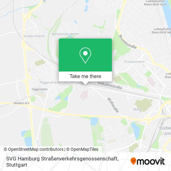 SVG Hamburg Straßenverkehrsgenossenschaft map