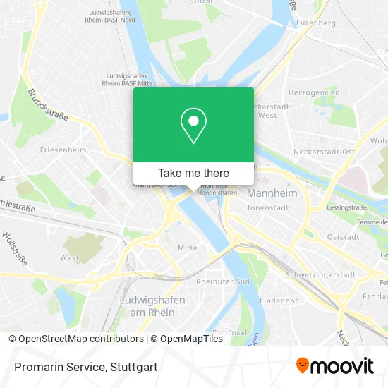Карта Promarin Service