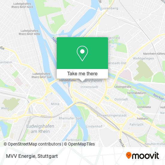 MVV Energie map