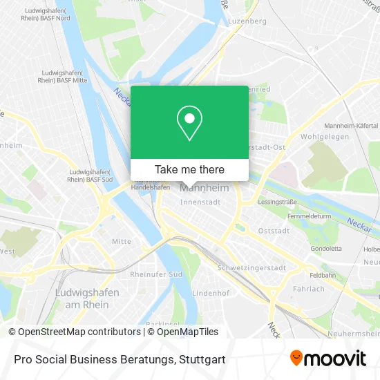 Карта Pro Social Business Beratungs