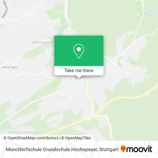 Карта Münchhofschule Grundschule Hochspeyer