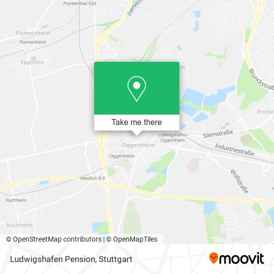 Ludwigshafen Pension map