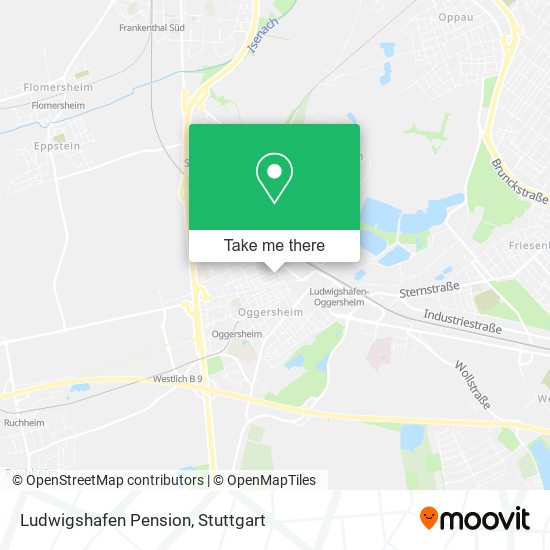 Ludwigshafen Pension map