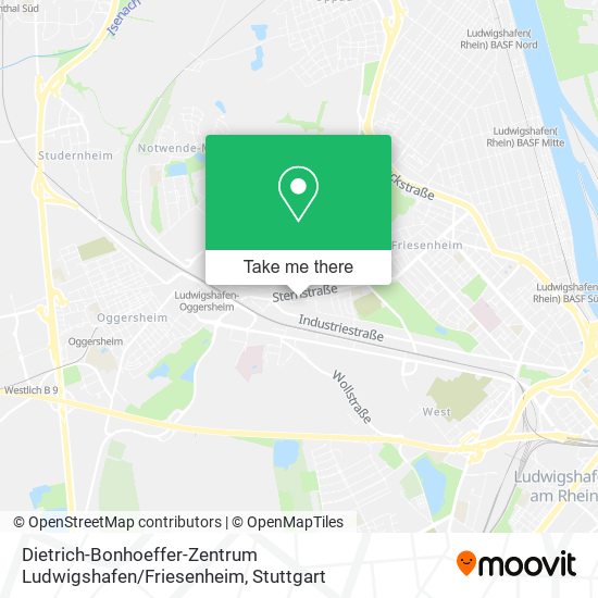 Dietrich-Bonhoeffer-Zentrum Ludwigshafen / Friesenheim map