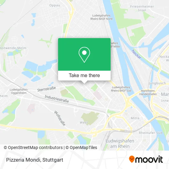 Карта Pizzeria Mondi