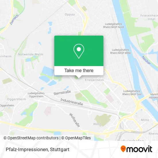 Карта Pfalz-Impressionen