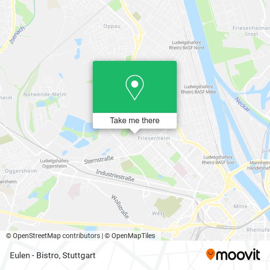 Карта Eulen - Bistro