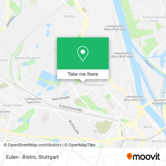 Карта Eulen - Bistro