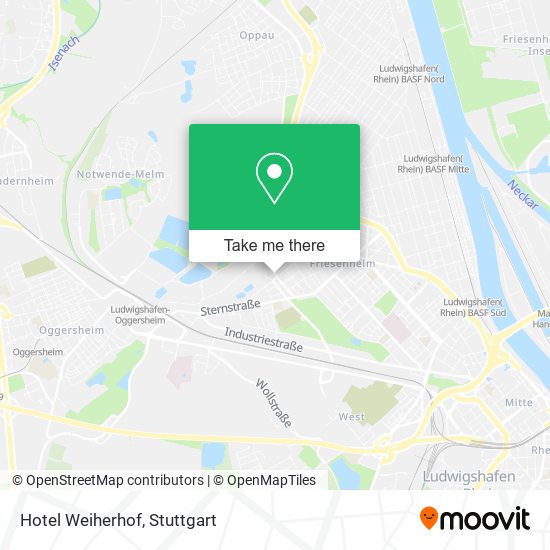 Hotel Weiherhof map