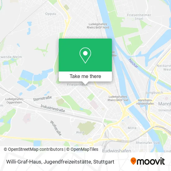 Карта Willi-Graf-Haus, Jugendfreizeitstätte