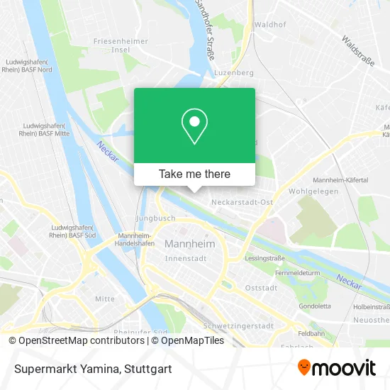 Карта Supermarkt Yamina