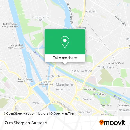 Карта Zum Skorpion