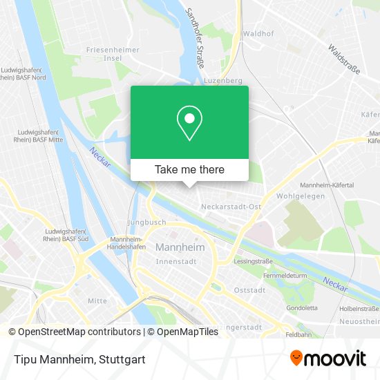 Карта Tipu Mannheim
