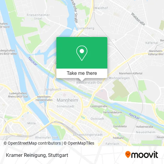 Карта Kramer Reinigung