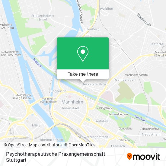 Psychotherapeutische Praxengemeinschaft map