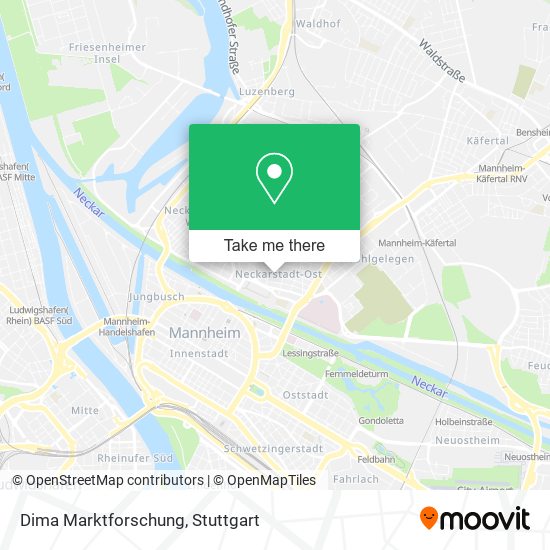 Карта Dima Marktforschung