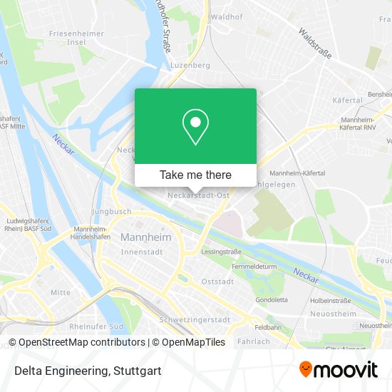 Delta Engineering map