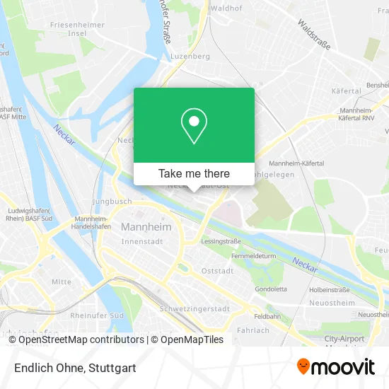 Карта Endlich Ohne