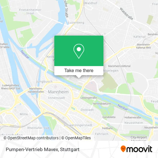 Карта Pumpen-Vertrieb Mavex