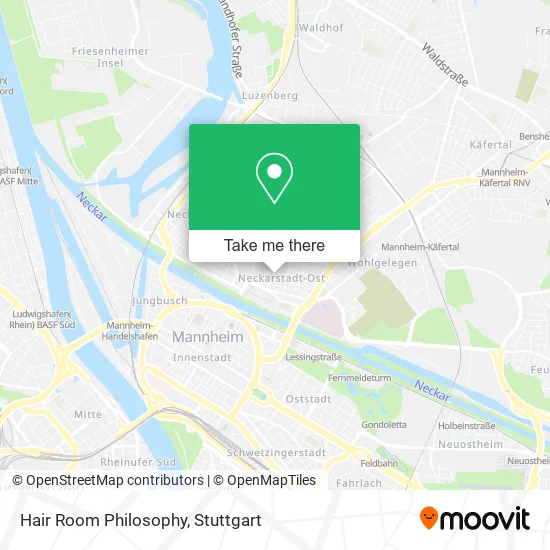 Карта Hair Room Philosophy