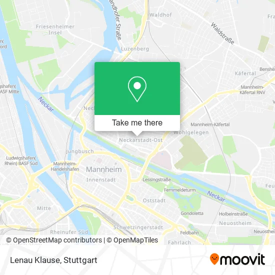 Карта Lenau Klause