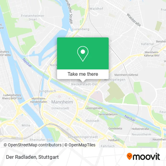Der Radladen map