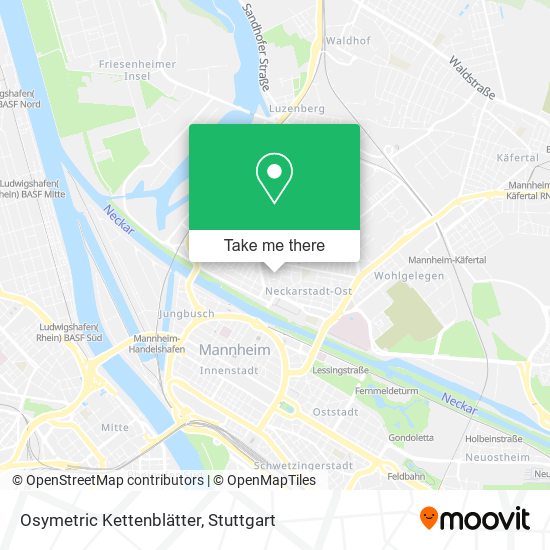 Osymetric Kettenblätter map