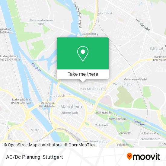 Карта AC/Dc Planung