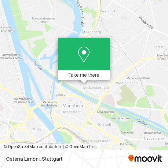 Карта Osteria Limoni