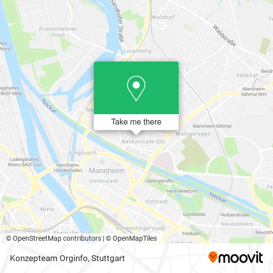 Карта Konzepteam Orginfo