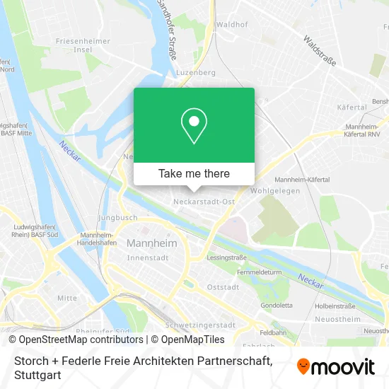 Storch + Federle Freie Architekten Partnerschaft map