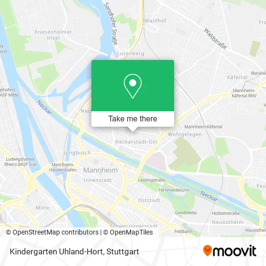 Карта Kindergarten Uhland-Hort